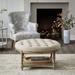 Cedric Accent Ottoman by Martha Stewart