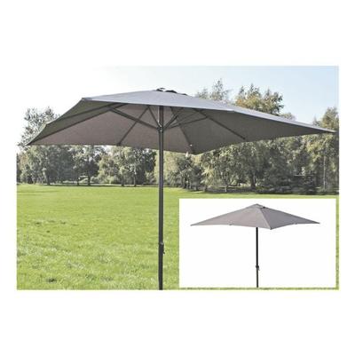 Garden Pleasure Sonnenschirm 250 x 250 cm anthrazit grau, 260 cm