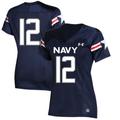 Women's Under Armour #12 Navy Midshipmen Rivalry Replica Jersey