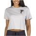 Women's Concepts Sport Gray Atlanta Falcons Narrative Cropped Top