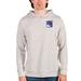 Men's Antigua Oatmeal New York Rangers Team Absolute Pullover Hoodie