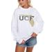 Women's Gameday Couture White UCF Knights Run It Back Perfect Crewneck Pullover Sweatshirt