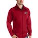 Men's Antigua Red Columbus Blue Jackets Links Full-Zip Golf Jacket