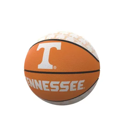 Logo Tennessee Volunteers Mini Rubber Basketball, Orange