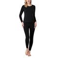 LAPASA Women's Midweight Thermal Underwear Set Breathable Crewneck Viscose Base Layers L69