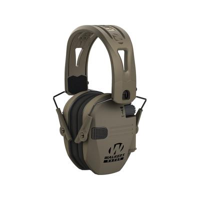 Walkers Razor Tacti-Grip Series Electronic Ear Muffs 23 dB NRR FDE GWP-RSEMRH-MFDE