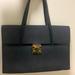 Gucci Bags | Hot Deal Vintage Gucci Black Canvas & Leather Briefcase / Medium Size Purse | Color: Black | Size: Os