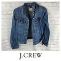 J. Crew Jackets & Coats | J. Crew Medium Wash Denim Jacket | Color: Blue | Size: Xxs