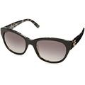 Juicy Couture Women's JU 587/S 9O WR7 Sunglasses, Black Havana/Dark Grey Sf, 53