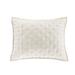 Rosdorf Park Annita Solid Quilted Faux Silk Velvet Romantic Western Decorative Pillow Sham in Gray | 21 H x 27 W in | Wayfair