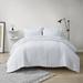 Madison Park Essentials Nimbus Microfiber Comforter Set w/ Bed Sheets Polyester/Polyfill/Microfiber in White | Wayfair MPE10-952