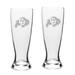 Colorado Buffaloes 2-Piece 23oz. Stylish University Pilsner Glass Set