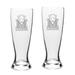 Marshall Thundering Herd 2-Piece 23oz. Stylish University Pilsner Glass Set