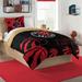 The Northwest Group Toronto Raptors Hexagon Twin Comforter & Sham Set