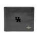 Men's Fossil Black Houston Cougars Leather Ryan RFID Flip ID Bifold Wallet