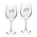 Colorado Buffaloes 2-Piece 16oz. Traditional White Wine Glass Set