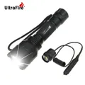 UltraFire C8 tactique haute puissance lampe de poche LED Scout lumière militaire tactique Camping