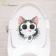 Autocollants de toilette d'animaux de chat d'anime 3D décoration à la maison salle de bain de WC