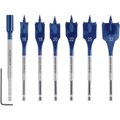 Bosch - expert SelfCut Speed Flachfräsbohrer-Set, 16/18/20/22/25/32 mm, 7 Stück