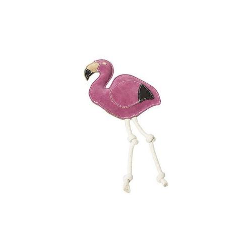 Hundespielzeug »Lederspaß Flamingo«, Nuf Nuf