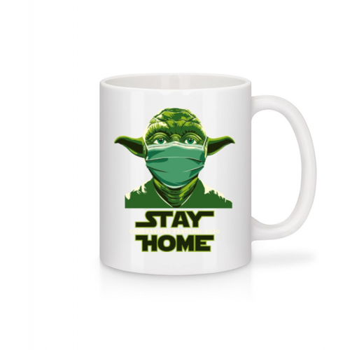 Stay Home Yoda - Tasse
