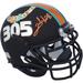 Clinton Portis Miami Hurricanes Autographed Schutt Turnover Chain Tradition Alternate Mini Helmet