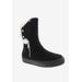 Wide Width Women's Furry Boot by Bellini in Black (Size 12 W)