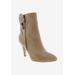 Wide Width Women's Claudia Bootie by Bellini in Tan (Size 7 1/2 W)