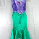 Disney Costumes | Disney Little Mermaid Ariel Costume | Color: Green/Purple | Size: Small 4-6