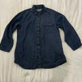 Columbia Tops | Columbia Grt Denim Button Down Shirt | Color: Blue | Size: S