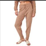 Free People Intimates & Sleepwear | Free People Around The Clock “Pants Only “ | Color: Tan | Size: S