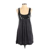 Forever 21 Casual Dress Scoop Neck Sleeveless: Black Dresses - Women's Size Small