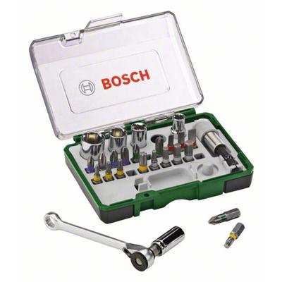 Accessories Promoline Steckschlüsselsatz metrisch 1/4 (6.3 mm) 27teilig 2607017160 - Bosch