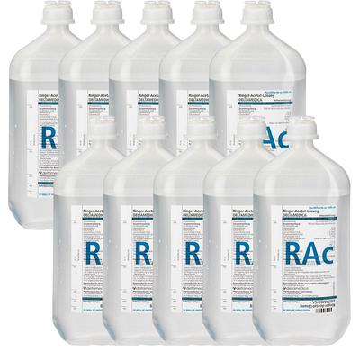 Ringer Acetat Lösung 10x1000 ml Infusionslösung Image