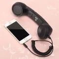 Récepteurs de téléphone rétro 3.5mm pour iPhone/iPad/Samsung PC portable classique sauna