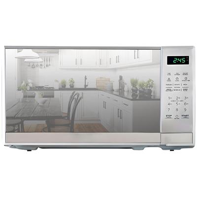 Total Chef Countertop Microwave Oven, 700W, 0.7Cu.ft, Stainless Steel