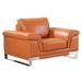 Arezzo Luxury Italian Leather Upholstered Living Room Chair