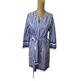 J. Crew Dresses | J Crew Belted Cotton Poplin Blue Stripe Tunic Size Small Summer 2020 | Color: Blue/White | Size: 2