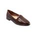 Wide Width Women's Liz Iii Loafer by Trotters in Dark Brown (Size 9 1/2 W)