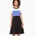 Kate Spade Dresses | Kate Spade New York Crepe Cocktail Dress $348 | Color: Black/Blue | Size: 2