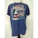 Disney Shirts | Disney Mickey Mouse T-Shirt Men's Size Xl Blue American Original Cotton | Color: Blue | Size: Xl