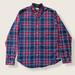 J. Crew Shirts | Like New Vintage Style J. Crew Panel Longsleeve Button-Down Shirt | Color: Blue/Red | Size: M