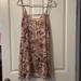 Free People Dresses | Free People Paisley Dress, Size M-L. | Color: Cream | Size: M