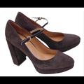 Coach Shoes | Coach Brown Suede Mary Jane Platform Shoes | Color: Brown | Size: 7