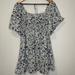 Free People Dresses | Free People Cute Blue Flower Flowy Dress. Great For All Occasions! | Color: Blue/White | Size: M