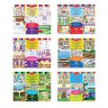 Melissa & Doug Bundle of 6 Reusable Sticker Pads - Play House, Dress-Up, Habitats, My Town, Vehicles and Fairies | Activity Pad | Sticker Pad | 3 years+ | Gift for Boy or Girl