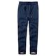 Jade Hare EUR Women's Winter Sherpa Lined Sweatpants Thicken Warm Brushed Elastic Pants Jogger (Dark Blue, Small)