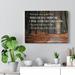 Trinx Come Out Like Gold Job 23:10-11 Scripture Christian Wall Art Bible Verse Print Ready to Hang Canvas in Black/Brown/Gray | Wayfair