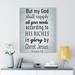 Trinx Glory By Jesus Christ Philippians 4:19 Scripture Christian Wall Art Bible Verse Print Ready to Hang Canvas in Black/Gray | Wayfair