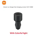 Xiaomi – chargeur de voiture double USB charge rapide adaptateur de charge QC couleur Version